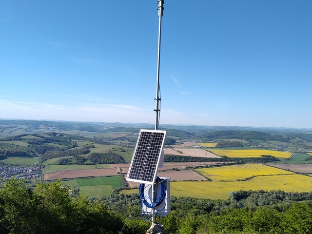 Krivoštianka weather station side view, Vihorlat mountains